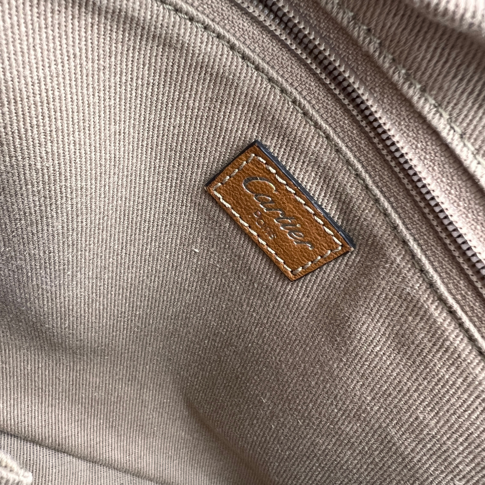 Cartier sac porté épaule Marcello