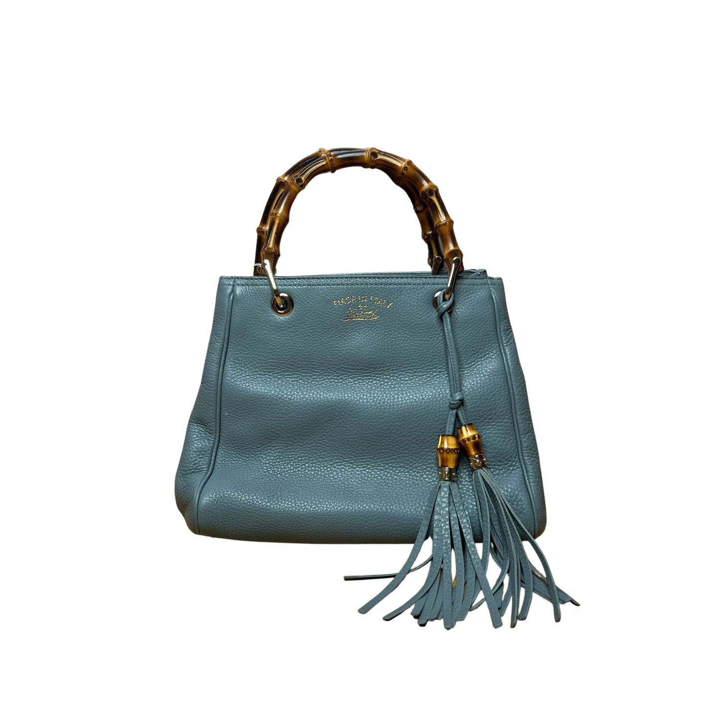 Sac à main Bamboo Shopper bleu