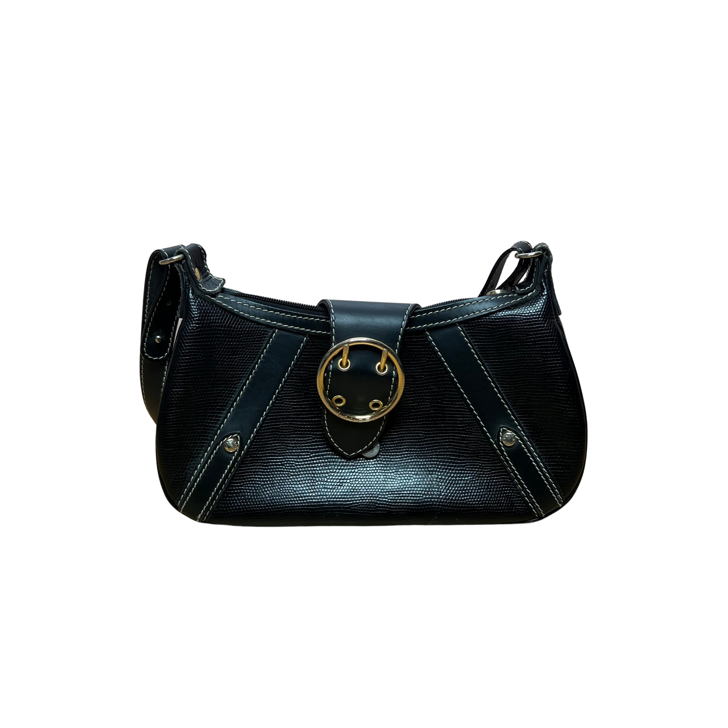 Sac baguette Elsa Sellier noir