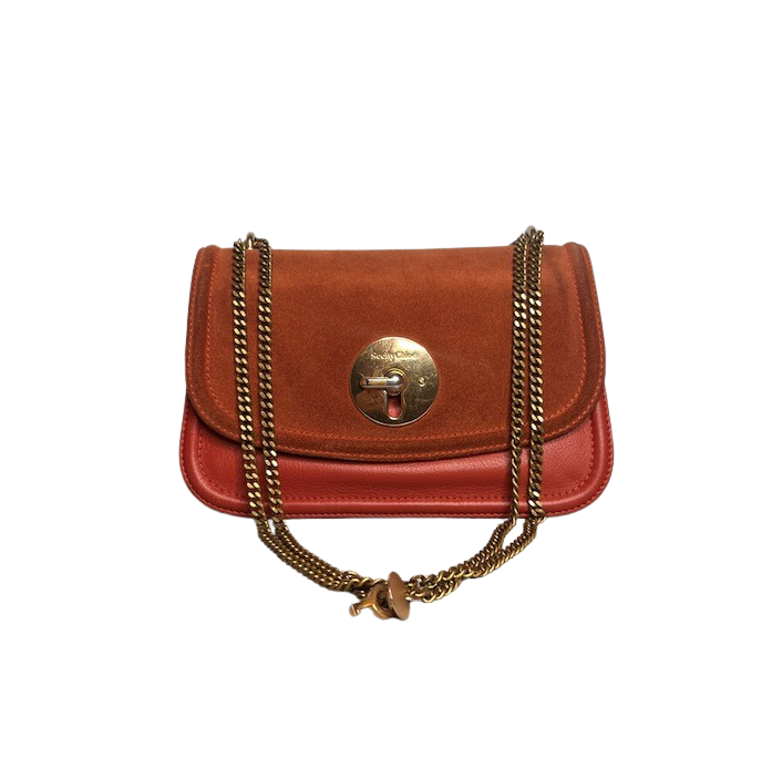 Sac à bandoulière modèle Lois marron