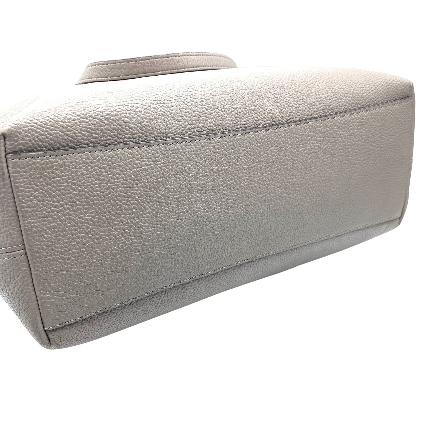 Sac à main en cuir taupe