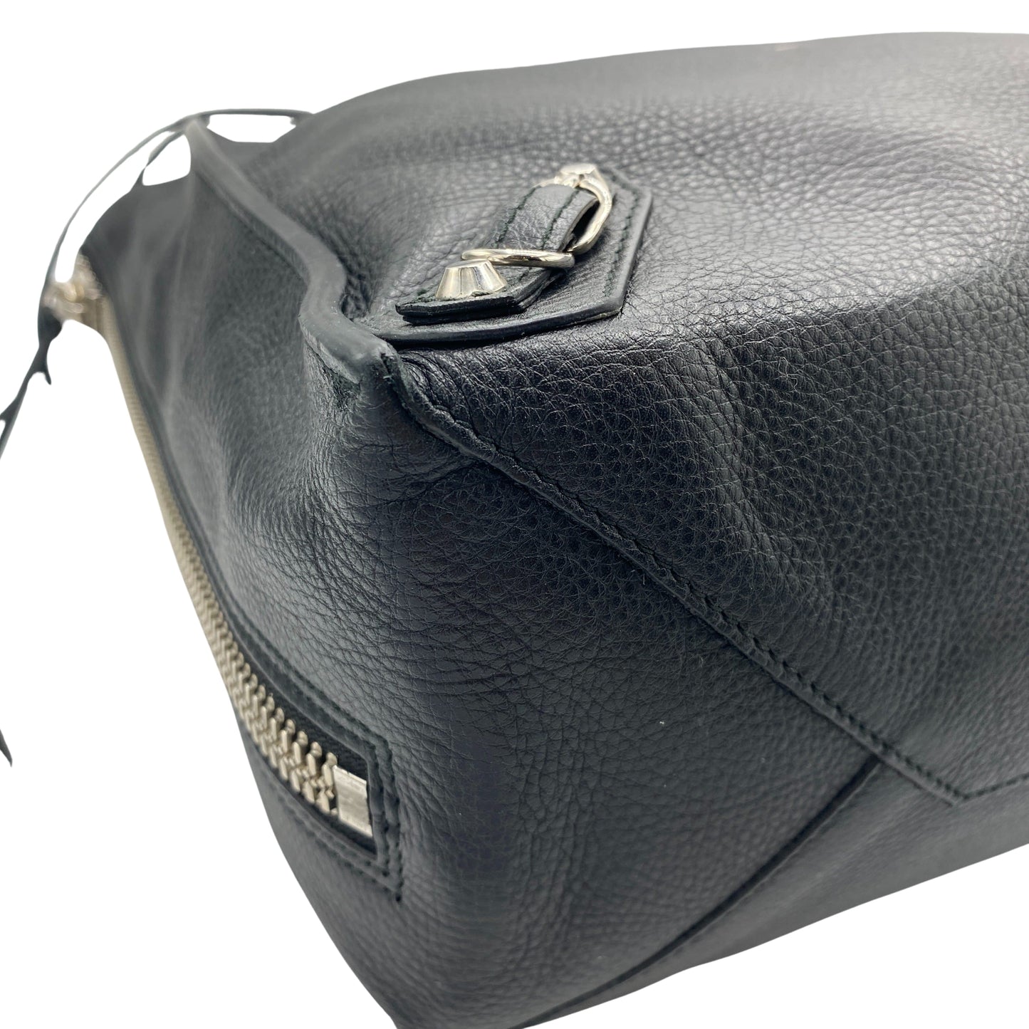 Sac à main Papper en cuir noir