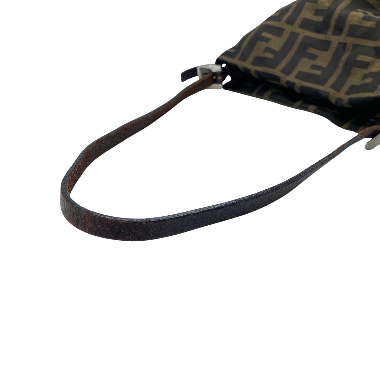 Sac porté épaule seau en toile kaki