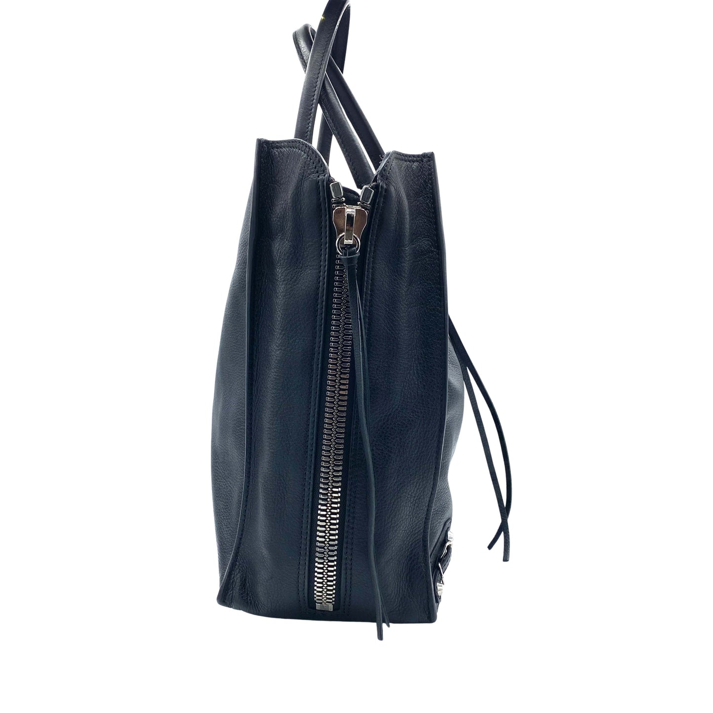 Sac à main Papper en cuir noir