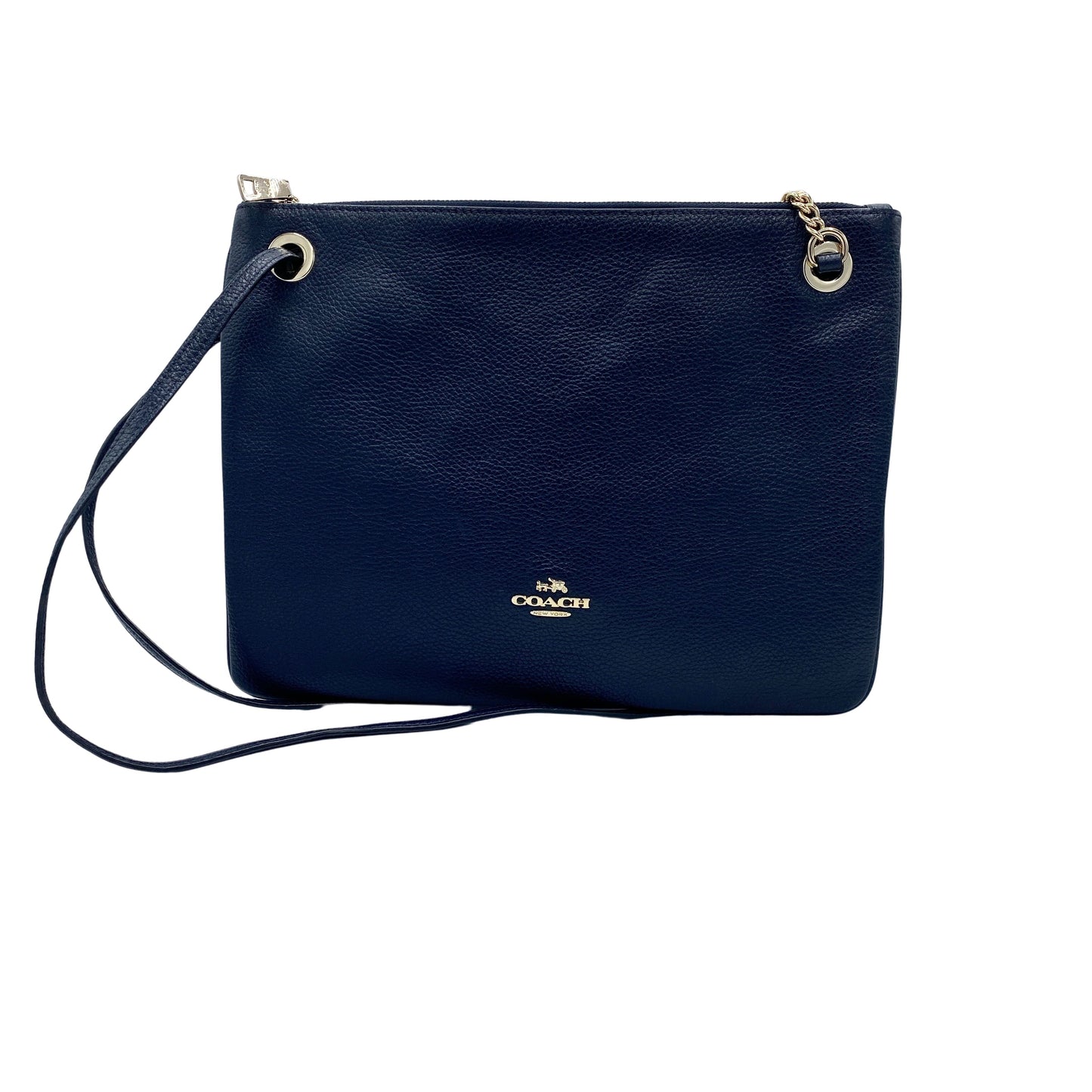 Sac à bandoulière en cuir noir
