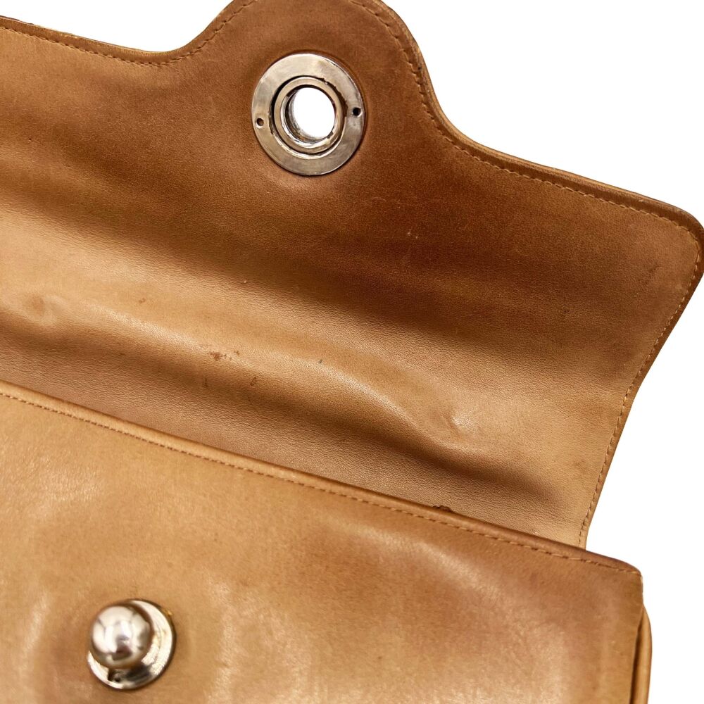 Sac à main beige vintage