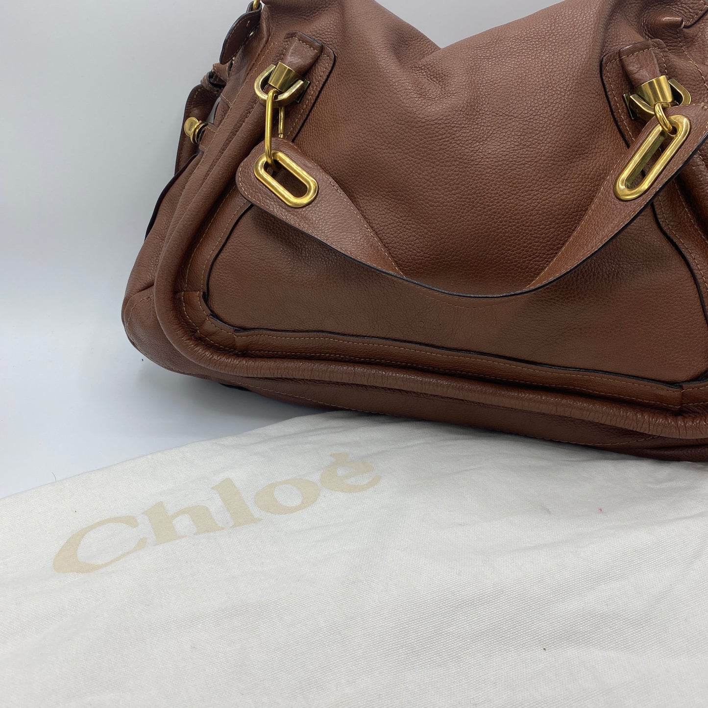 Sac à main Paraty en cuir marron