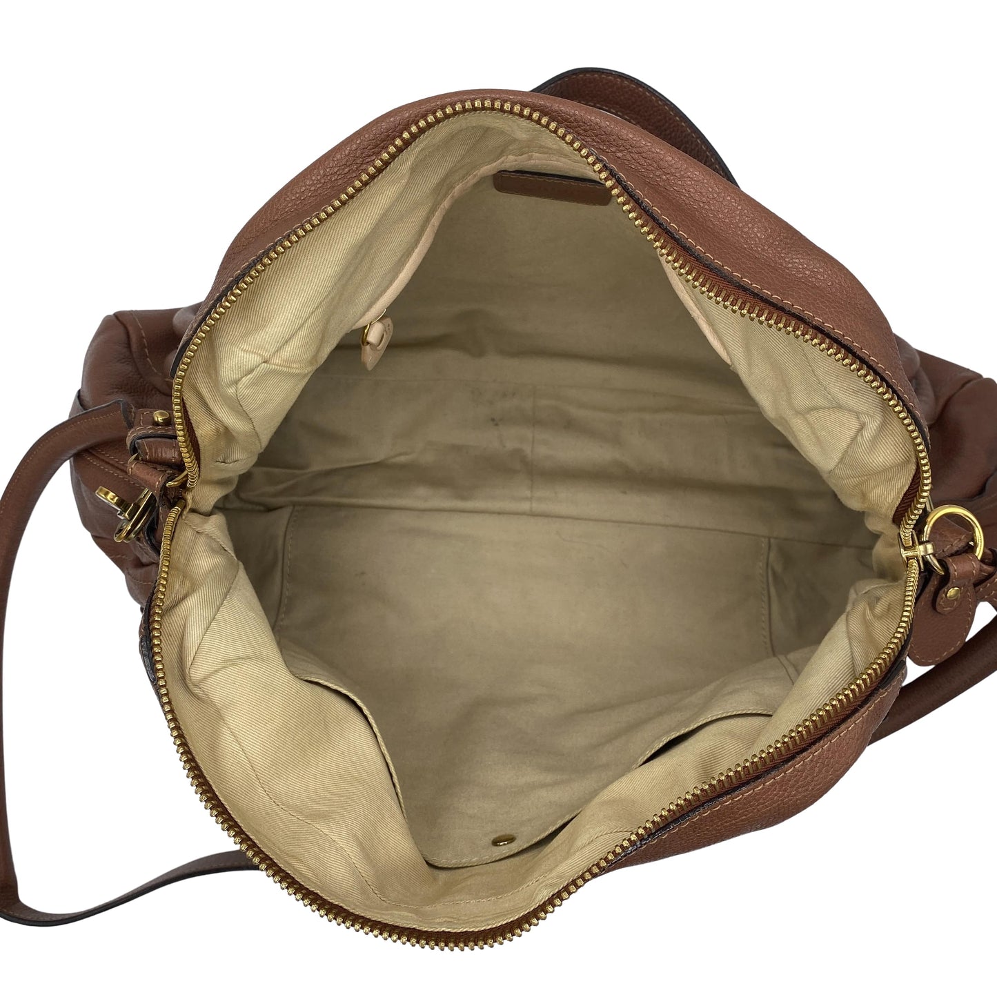 Sac à main Paraty en cuir marron