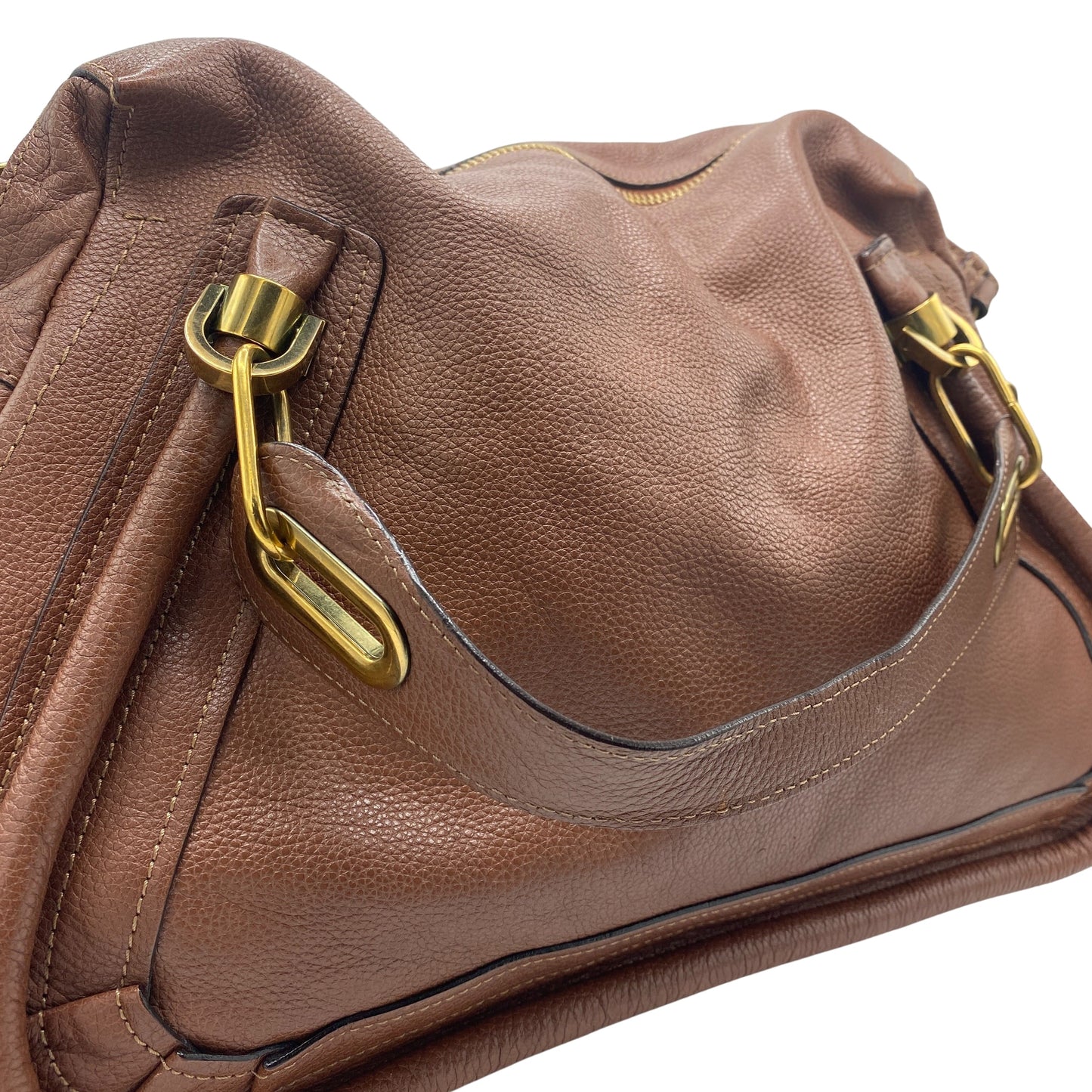 Sac à main Paraty en cuir marron