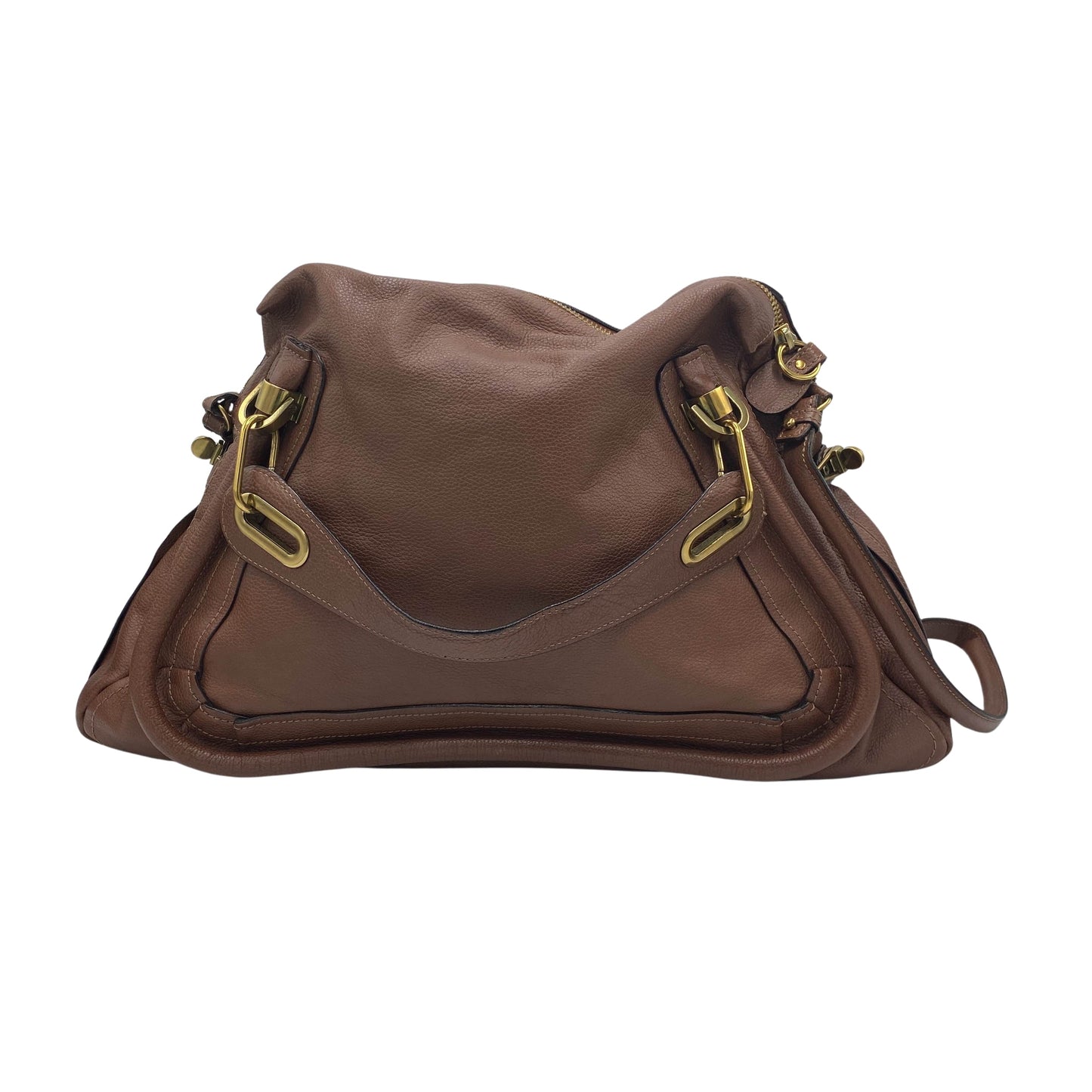 Sac à main Paraty en cuir marron