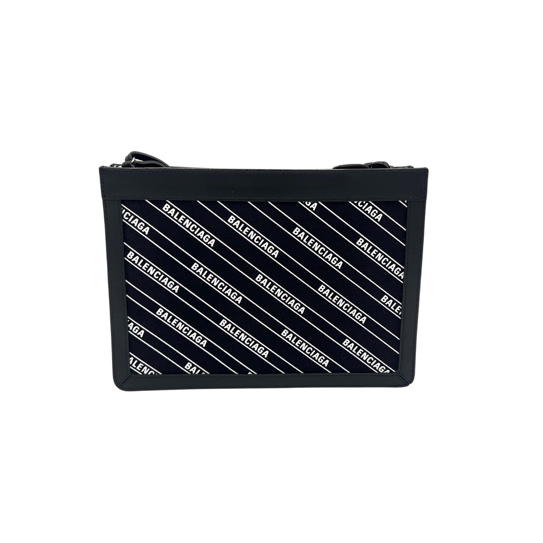 Sac à bandoulière en tissu noir