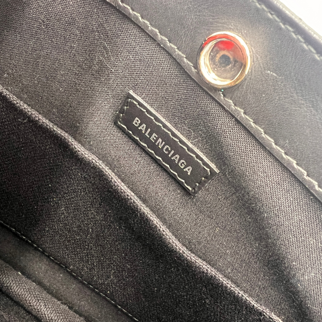 Sac à bandoulière en tissu noir