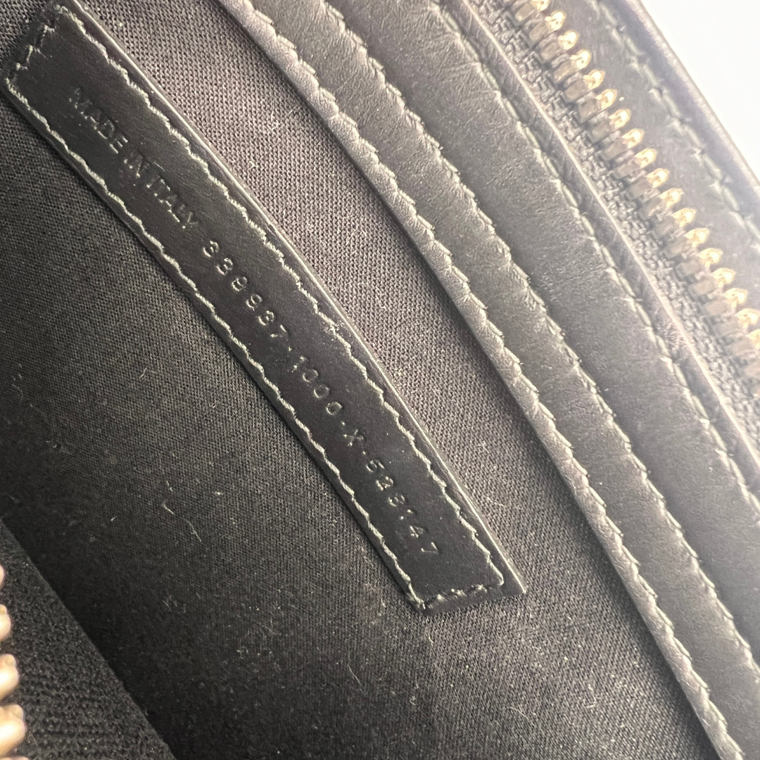 Sac à bandoulière en tissu noir