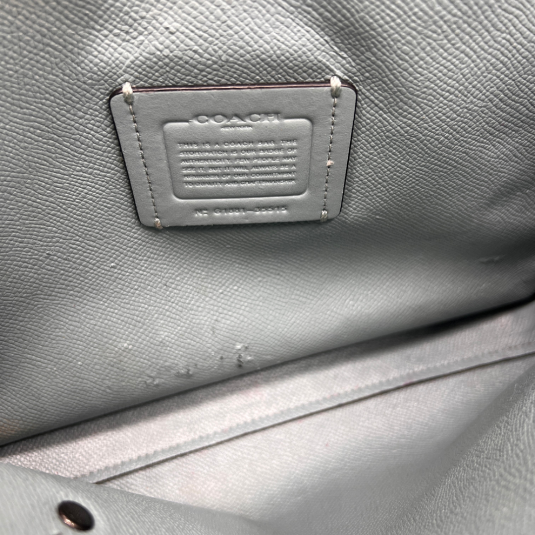 Sac à main en cuir vert nacré