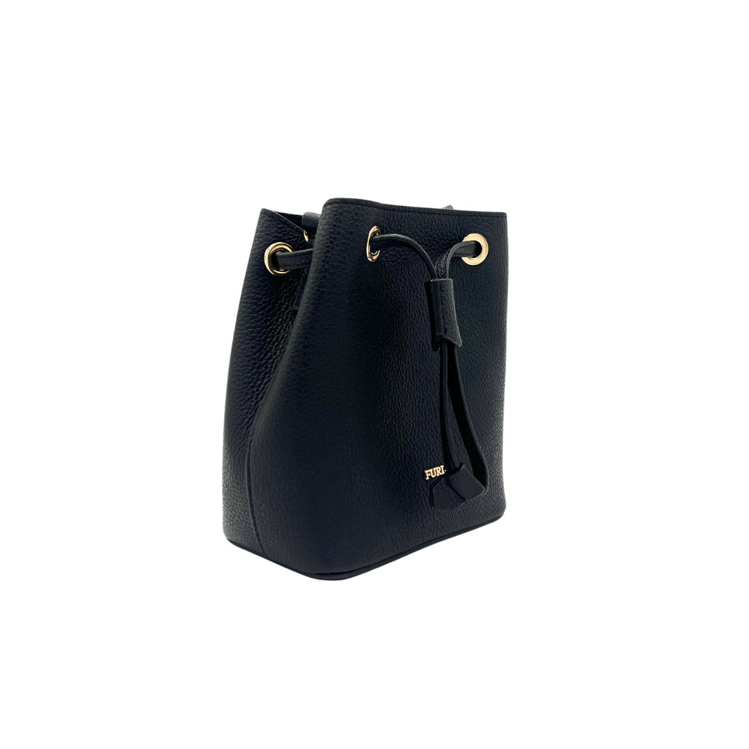 Sac seau à bandoulière noir