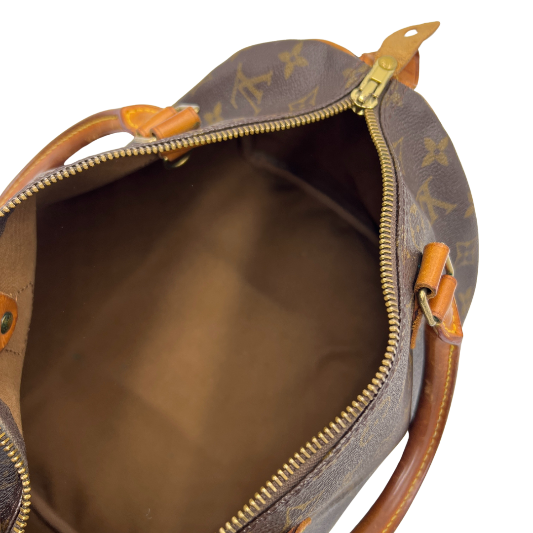 Sac à main Speedy 30 en toile enduite