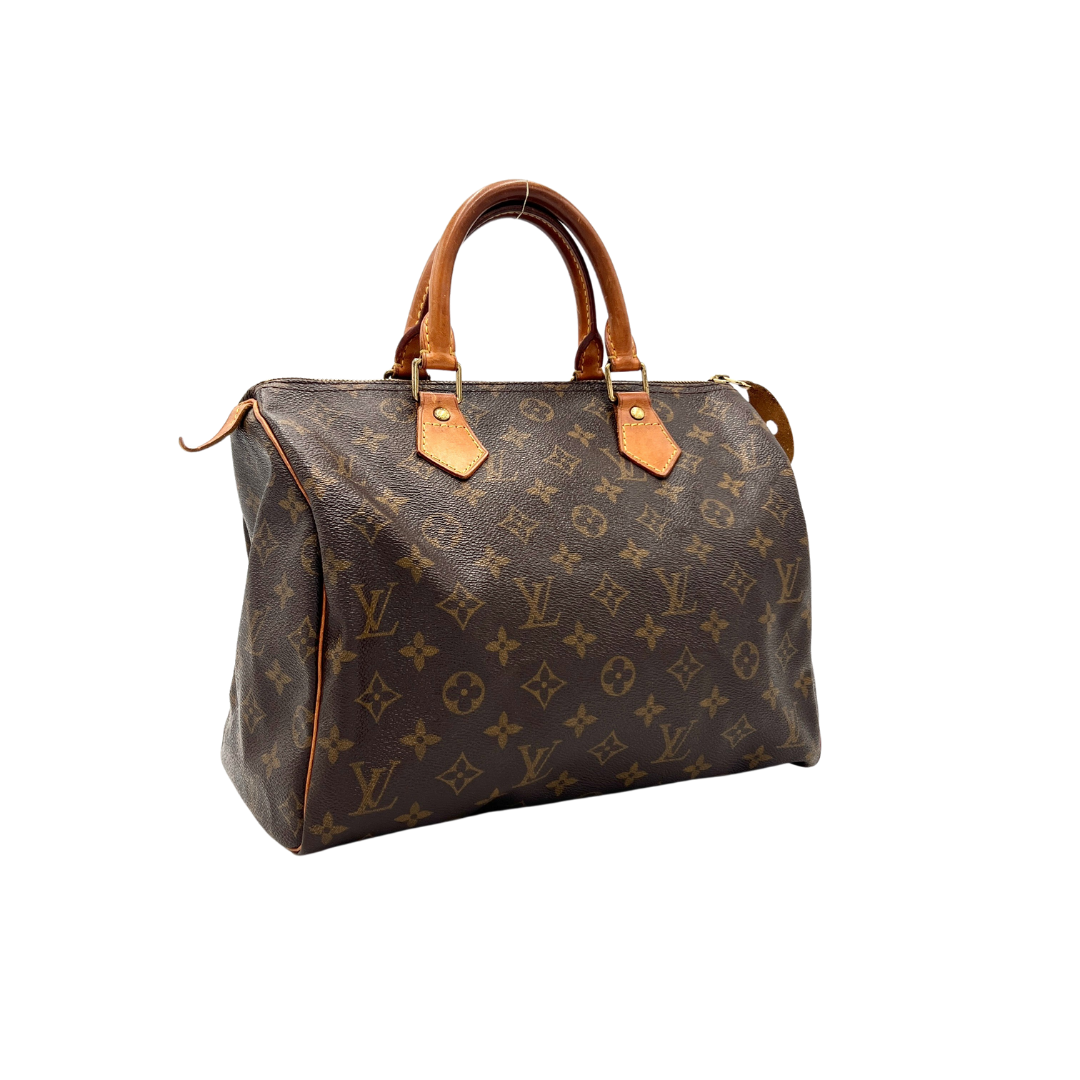 Sac à main Speedy 30 en toile enduite