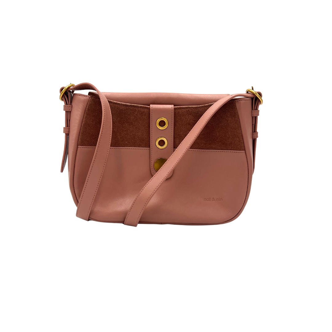 Sac besace à bandoulière rose – Sac d'occasion