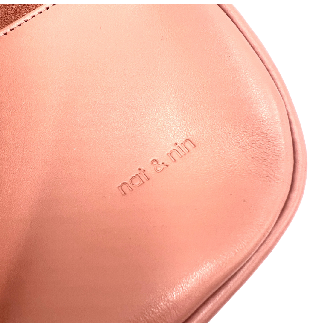 Sac besace à bandoulière rose