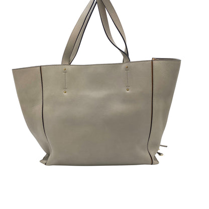 Sac à main Milo en cuir beige