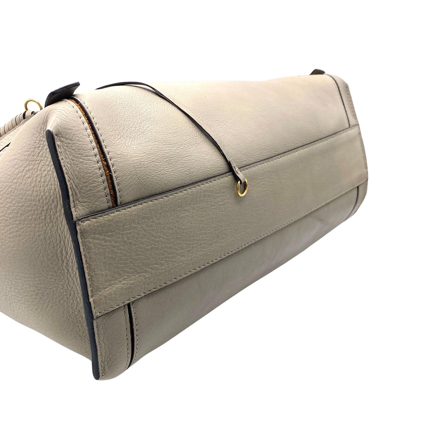 Sac à main Milo en cuir beige