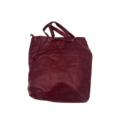 Sac cabas bordeaux