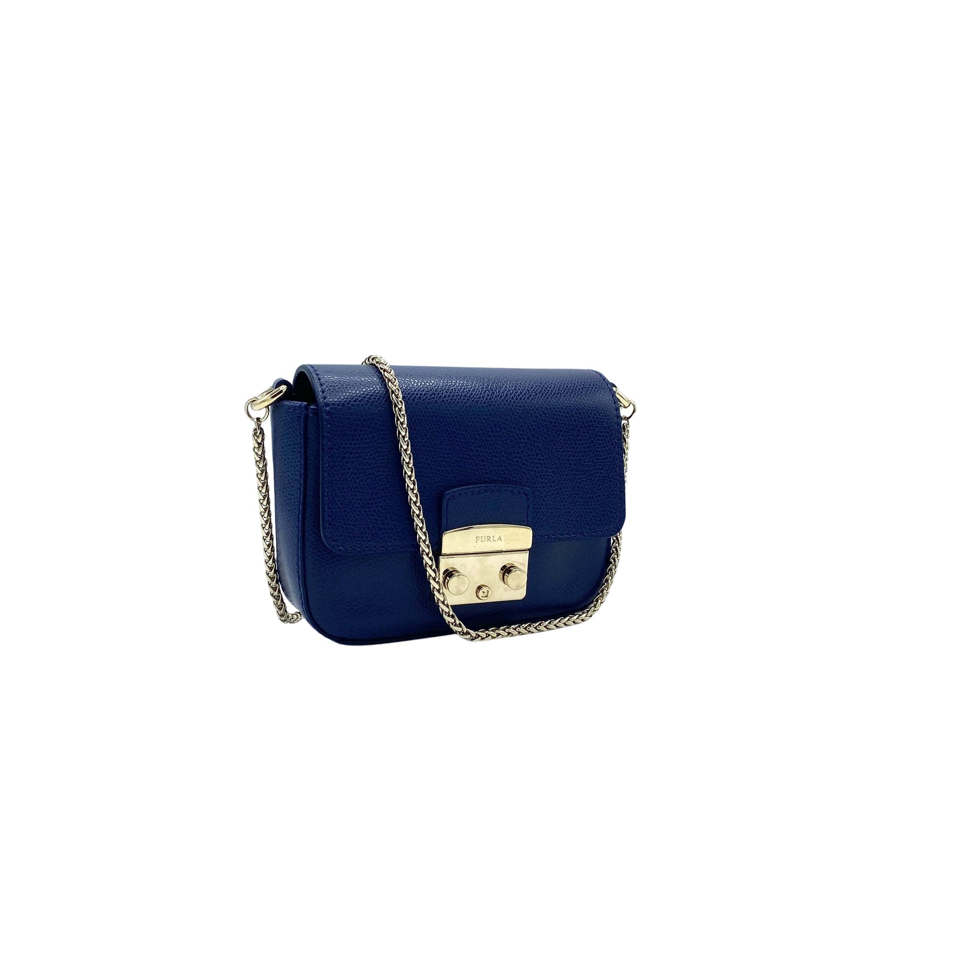 Petit sac à bandoulière bleu – Sac d'occasion